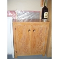 2 Door Cabinet Wood 